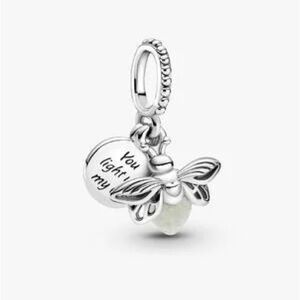 Pandora Glow-in-the-dark Firefly Dangle Charm
Sterling Silver